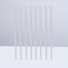 100Pcs Transparent Cocktail Drink Bar Muddler Round Head Plastic Stirring Mixing Sticks Ladle Stirrer Swizzle Stick