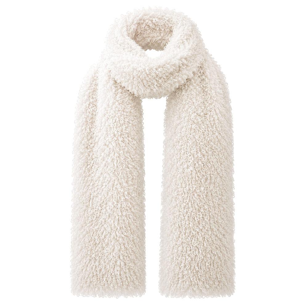Thickened Plush Scarf Faux Sherpa Neck Scarf New Neckerchief Wrap Women Girl