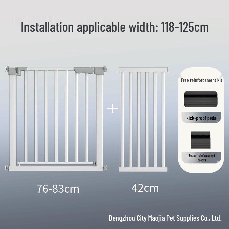 Indoor Pet Gate & Stairway Guard - No Drill Dog Fence & Playpen