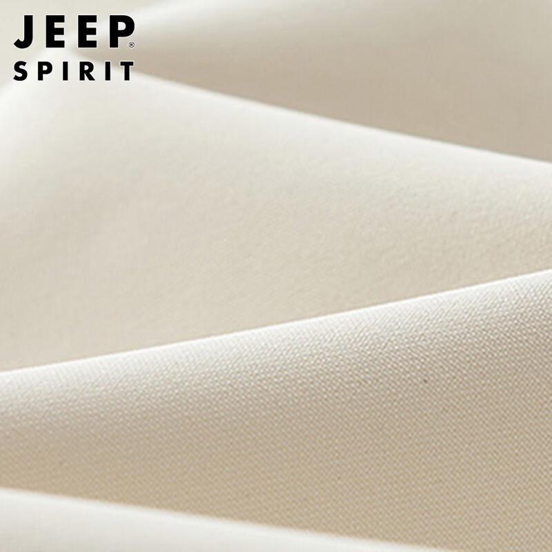 JEEP SPIRIT Men's Hooded Faux Two-Piece Padded Jacket