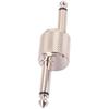 NUOLUX Guitar Pedal Effect Plug Coupling Connector, 3.43 Inch, Silver, Compact Design, Compatible...