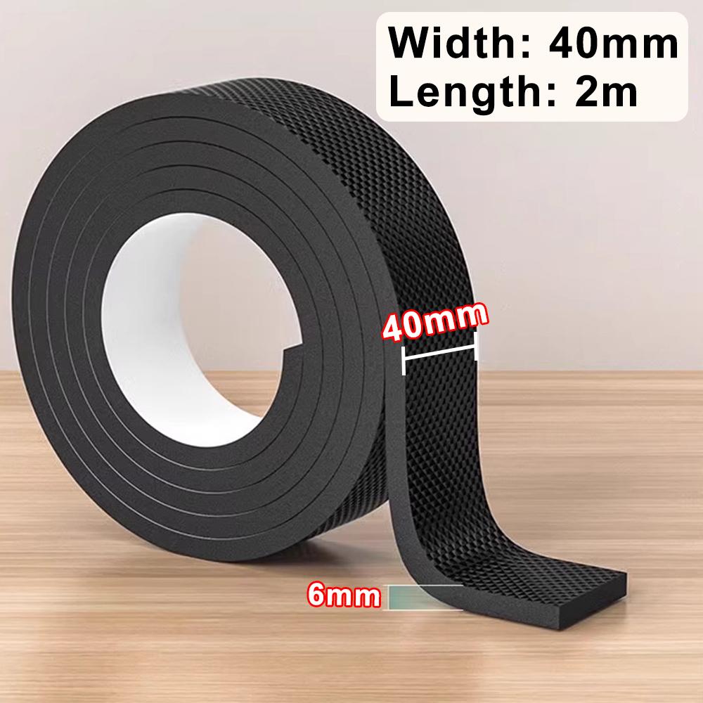 Non Slip Furniture Pads Thicken Self Adhesive Rubber Chairs Tables Leg Protector Noise Reduce Floor Wall Bumper Strips DIY Shape