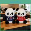 Panda Plüschtier mit PP-Baumwollfüllung Perfekt für Kinder und Sammler