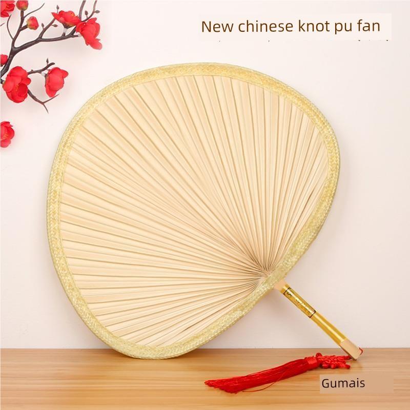 Large Traditional Palm Leaf Fan, Durable for Summer, Handmade Banana Leaf Fan, Chinese Style, Children's Ancient Style, Small Fan for Babies