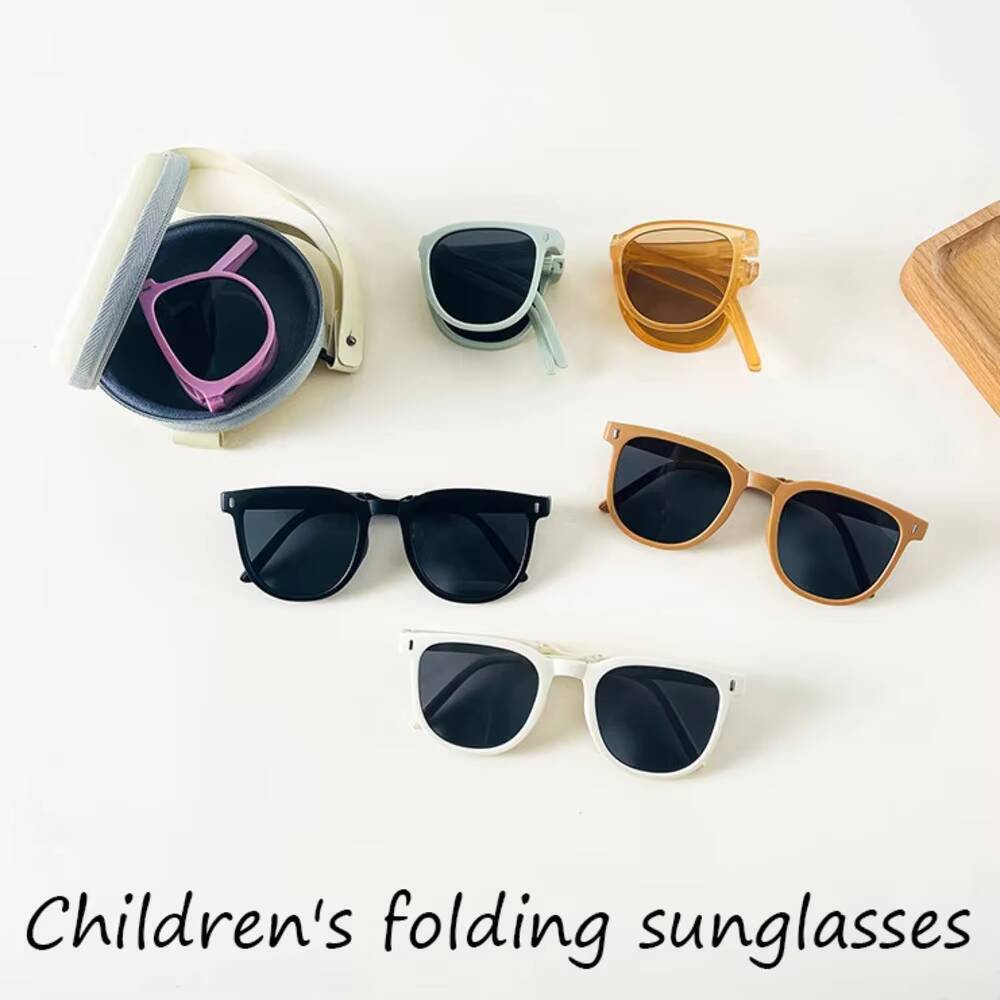 2026 Protection Girls Glasses For Babies, Sunshades Children's Foldable Sunglasses Boys, Summer