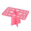 26 Hole Makeup Brush Drying Rack Organizer Cosmetic Brush Display Stand Shelf Tool