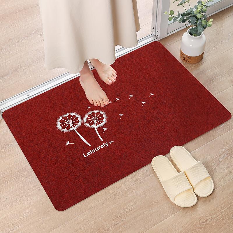 Móda Jednoduchý severský styl Kuchyňská podložka Koberec Dům drží Koberec odolný vůči nečistotám Moderní bytový dekor Koupelnová předložka