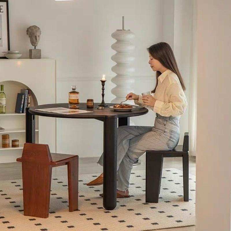 Nordic Stools Small Low Makeup Backrest Chair Multifunctional Creative Shoe Changing Stool Home Entrance Living Room Furniture