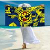 Club América Fashion Beach Towel: Ideal for Summer Adventures, Soft, Absorbent and Quick Drying, Suitable for Swimming and Bathing