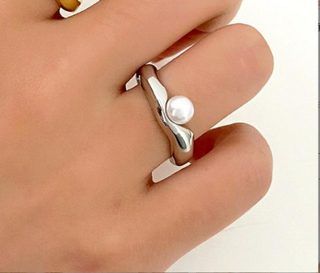 High-End Cross-Border Fashion Bow Ring for Women - European & American Style Open Index Finger Accessory