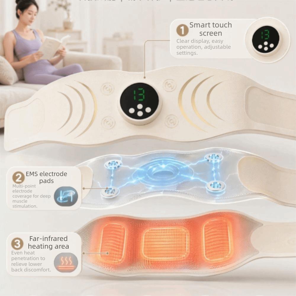 Multifunctional Waist Massager Portable Massage Equipment Muscle Massager Travel Use