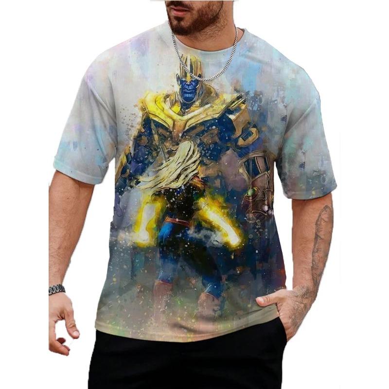 3D Printed Cool Chinese Dragon Pattern T Shirt For Men Summer O-Neck Loose
