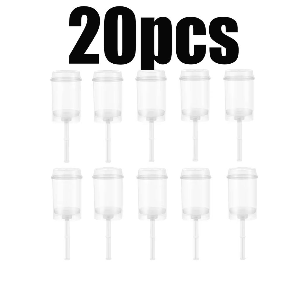 30 Stück Kunststoff Push Pop Kuchen Shooter mit Deckeln Transparente Push-Up Eisbehälter für Küche Party Desserts Backwerkzeuge