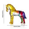 2026 Zodiac Horse Statue Feng Shui Collection Crystal Light Luxury Horse Sun Catcher Ornament Home Desktop Decoration