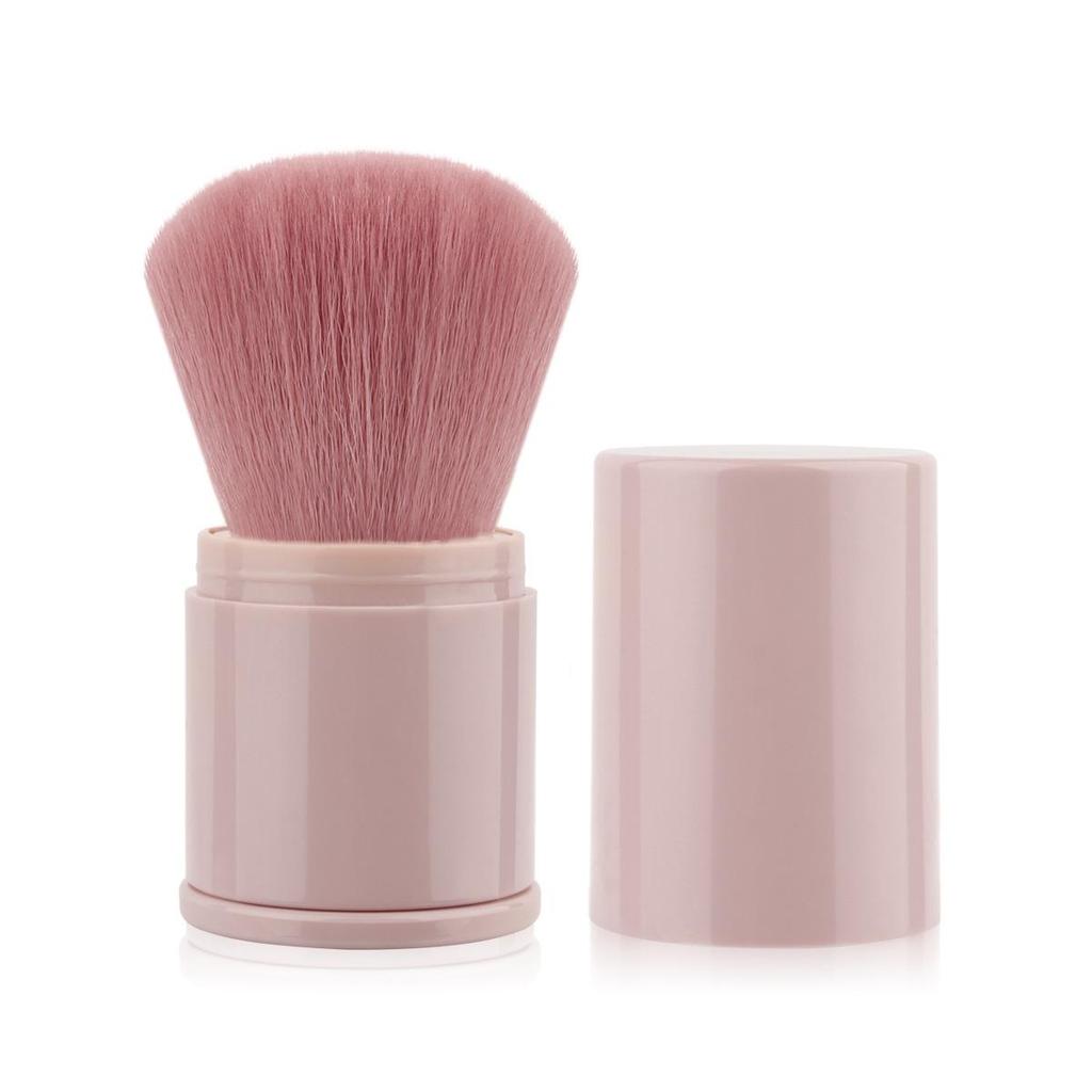 New Portable Retractable Makeup Brush - Multifunctional Blush & Powder Tool