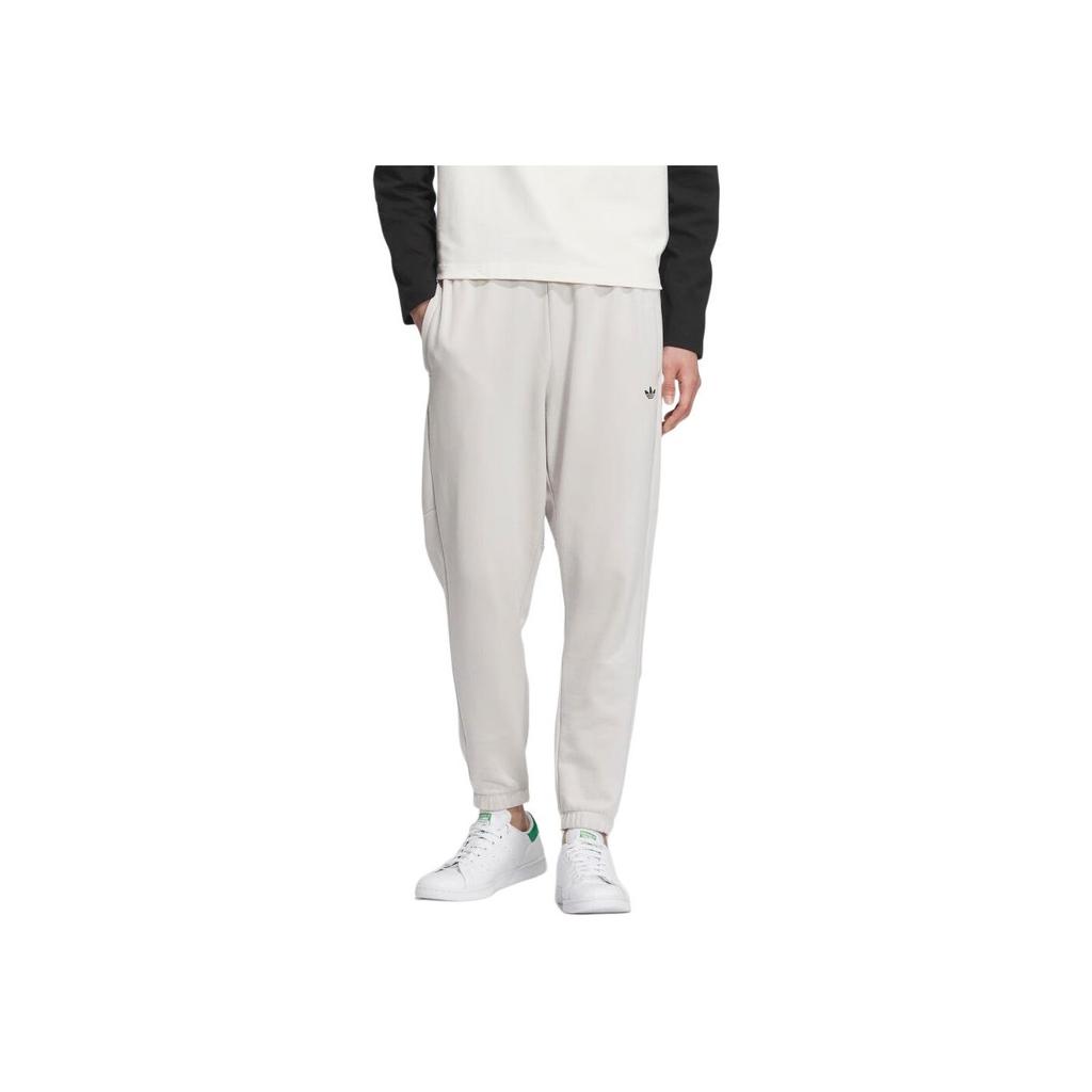 Adidas Originals Solid Color Drawstring Cuffed Sports Pants Men Bottoms Mica-Pink IS5383