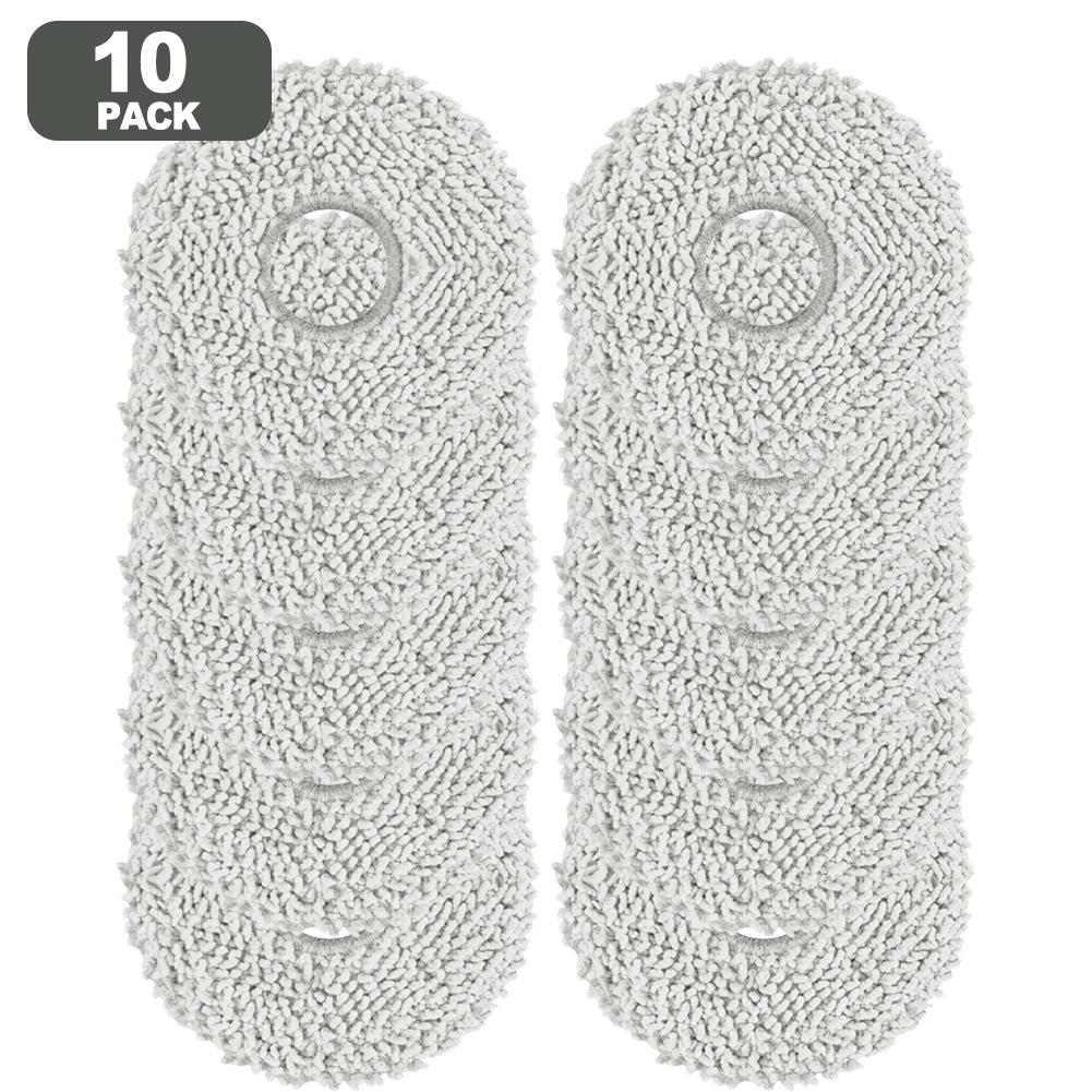 Replacement Microfiber Mop Cloths for Eureka J15 Max Ultra Self Emptying Robot Vacuum 4 or 10 Pack Cleaning Cloths