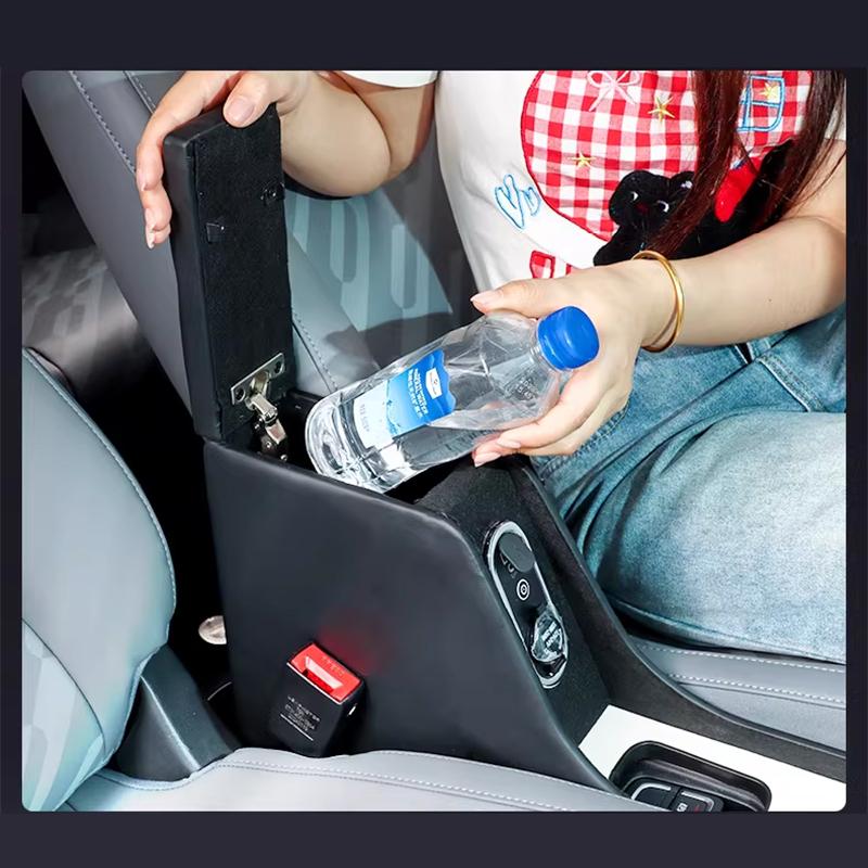 For Leapmotor T03 24-25 Car Center Console Armrest Box Center Storage Box Armrest Organizer Interior Accessory