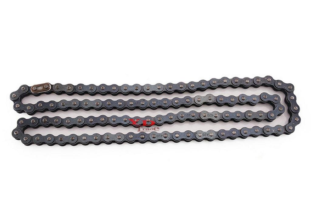 Small High-Performance 420 Chain Kit for Apollo 50-110cc Off-Road Motorcycles & ATVs