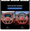 Husa Volan BYD Tang L: Piele Nappa, Anti-Alunecare, Accesoriu Interior DMI