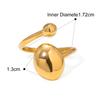 Yori Fashion Adjustable Corrugated Irregular Hollow Open Ring High Quality Exquisite Jewelry for Women