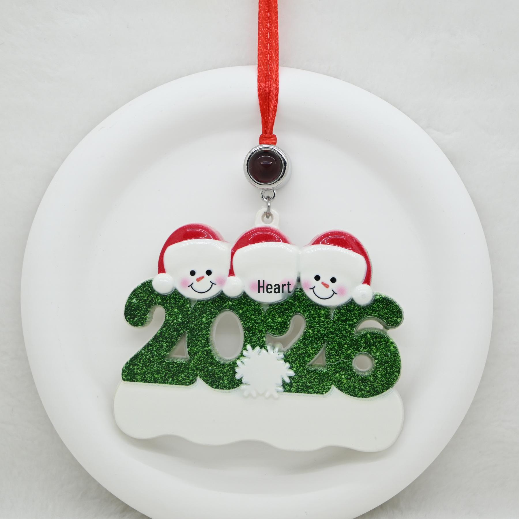 

Custom Cartoon Santa Claus Christmas Projection Pendant