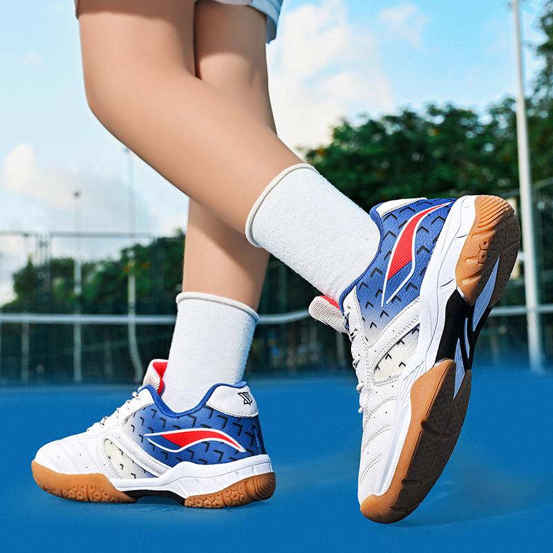Professional Kid's Training Shoes Badminton Shoes Spinning Table Tennis Shoes Girls Sneakers