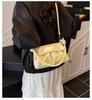 Niche Design Bag Women's 2025 New Summer Versatile Super Fire Messenger Bag Korean Version Ins Portable Small Square Bag