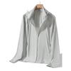 WEZHO Women's UPF 50+ Sun Protection Quick-Dry Jacket with Detachable Hood