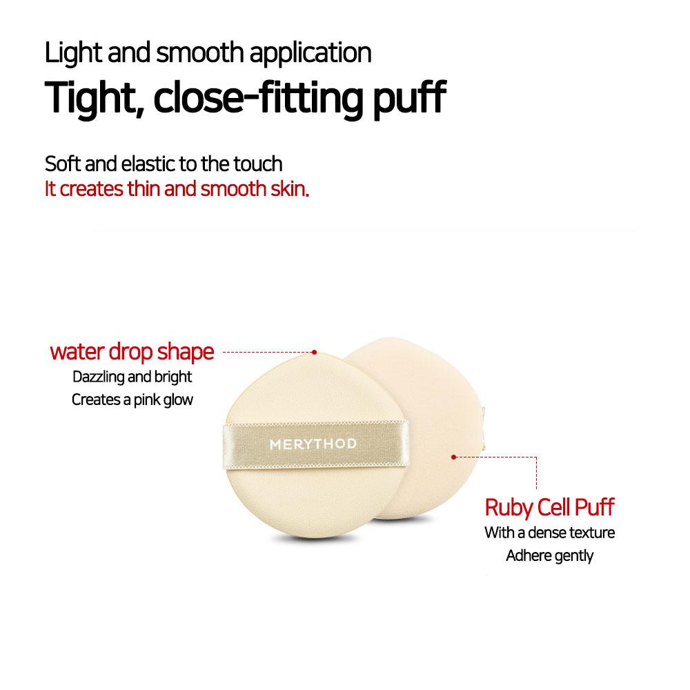 Merythod Fondotinta Reelcover Melting Pact SPF50+/PA++++ Cushion