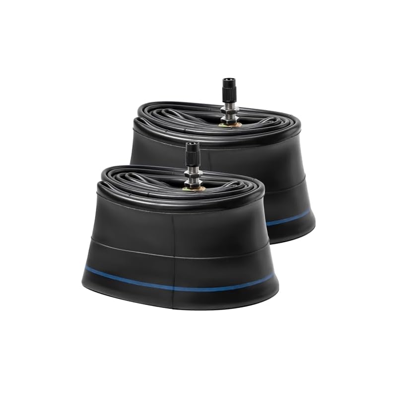 PaoWin 2-Pack, 2.75-17 Tube, Thick Wall, Sturdy, TR4 Valve, 3.00-17 Tube, 2.75/3.00-17 80/90-17 Tire Tube, Applicable To 2.75-17 3.00-17 80/90-17