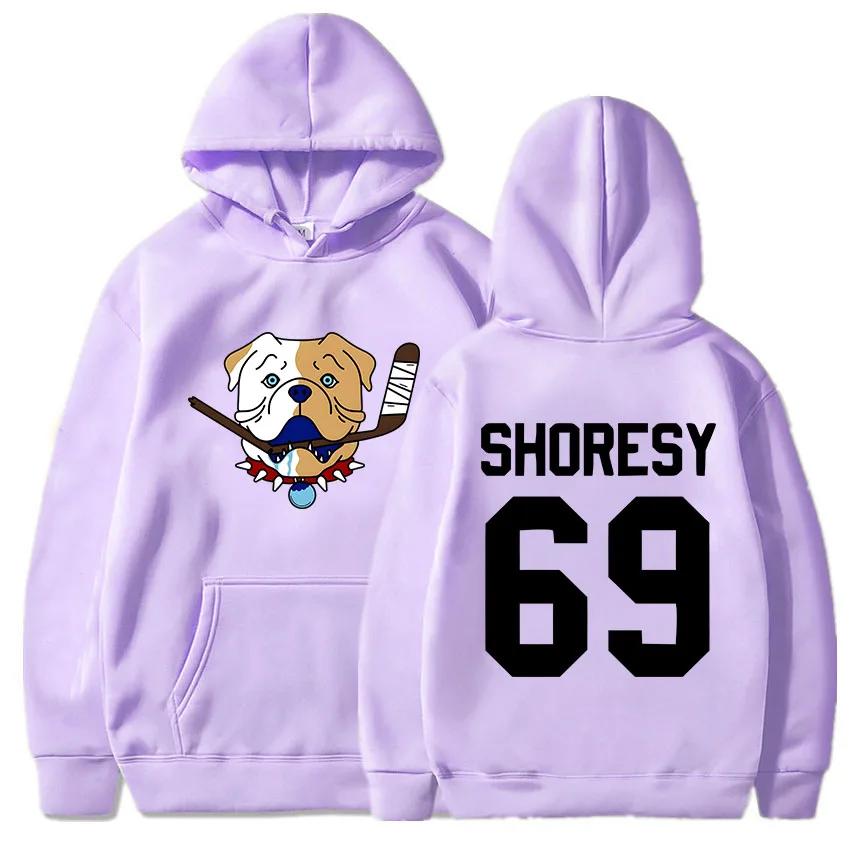 Shoresy69 Sudbury Blueberry Bulldogs Hoodies Men Streetwear Long Sleeve Casual Women Sweatshirts Cartoon Graphic Clothes Hoodie
