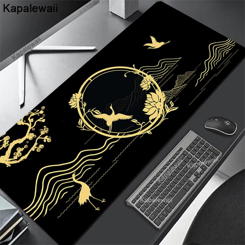Game Mousepad Art Line Gaming Mouse Pad Alfombrilla X Mouse Mat Computer Gamer Keyboard Pads Oversize Desk Pad