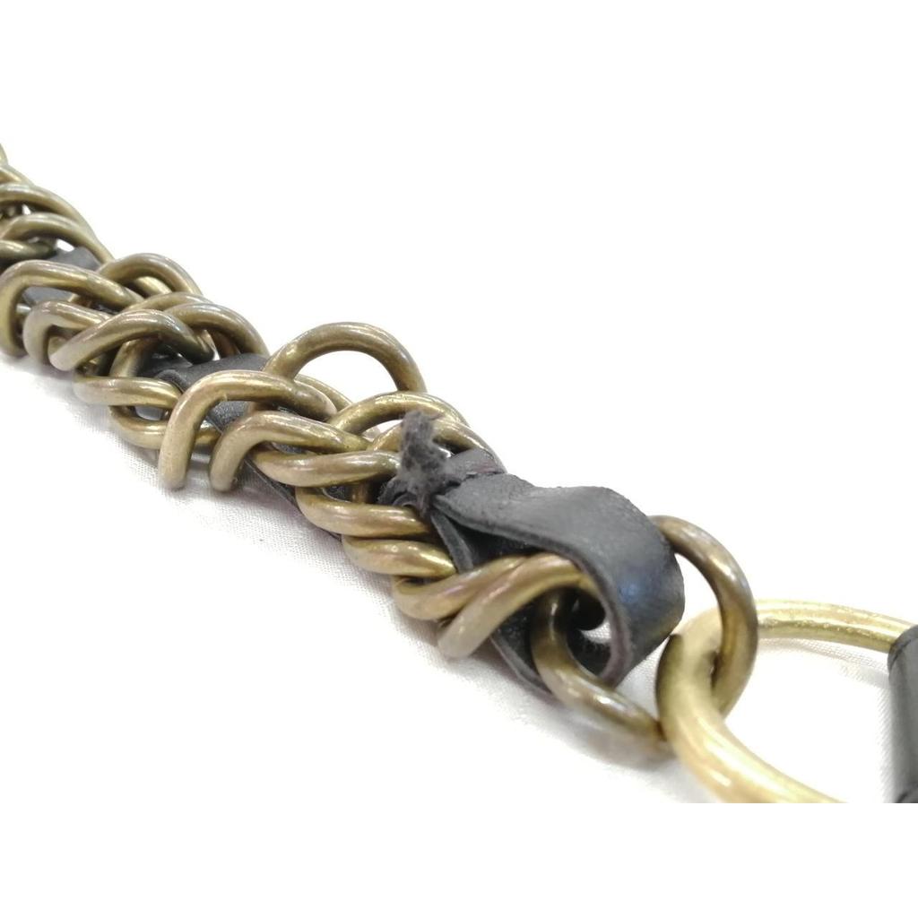 Used J&M DAVIDSON BLK X GLD Chain Belt