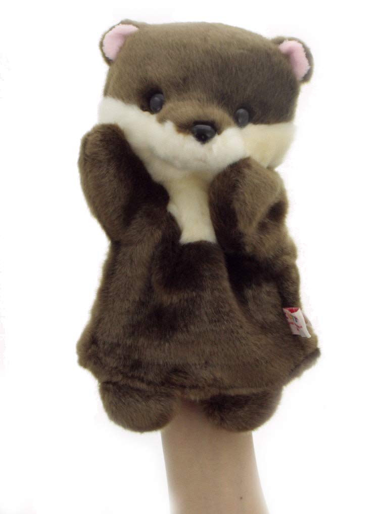 Cute Sales PUPPET COLLECTION ZOO Asian Small-clawed Otter Hand Puppet