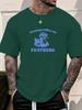 Mens Duck Graphic TShirt Nothing Ruffles My FEATHERS Cotton Short Sleeve Breathable Comfort Fit Soft Light Casual Daily Top