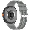 Watch Strap for Samsung Galaxy Watch8 44mm/40mm/Watch8 Classic 46mm Nylon + Silicone Wrist Band