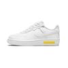 Air Force 1 Fontanka Low Top Skateboard Shoes White Yellow Children Aged 3 7 Years Old DO6146-100