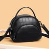 Leather women's bags new trendy fashion big stomach king shoulder messenger bag first layer cowhide mother bag