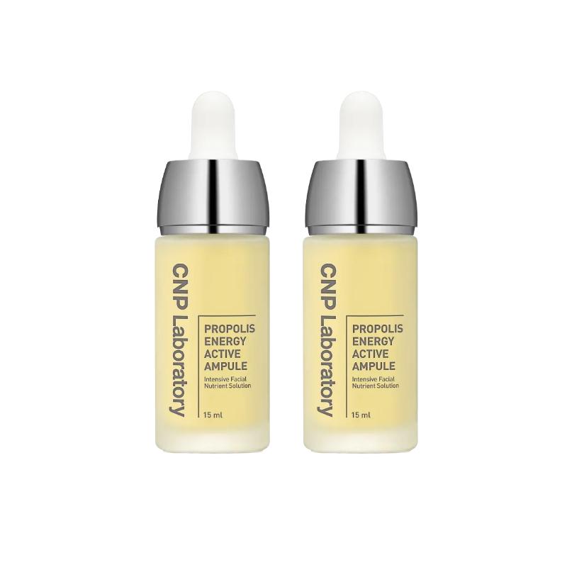 [CNP Laboratory] Propolis Energy Active Ampoule 15ml (Twin Pack) Intensive Revitalizing & Glowing Barrier Serum