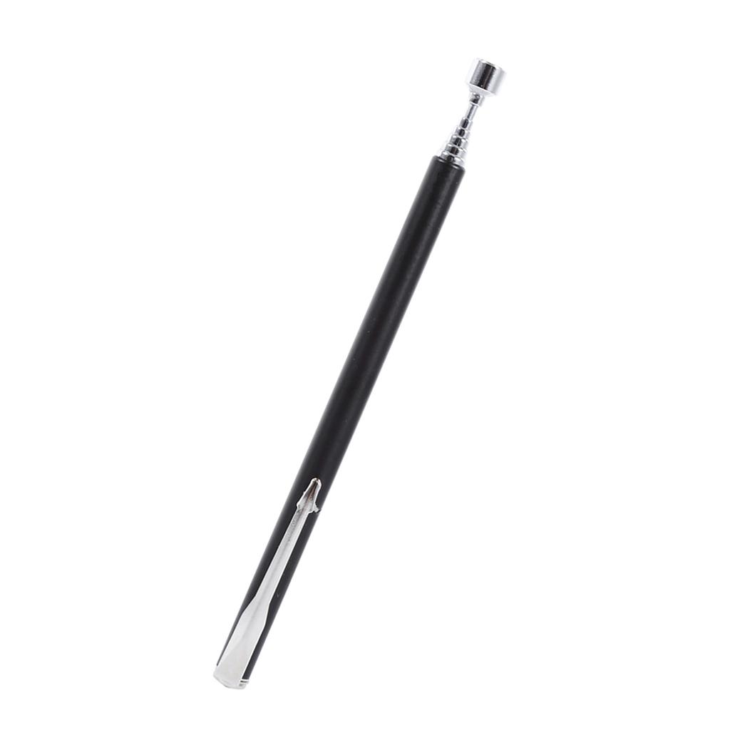 Tragbarer, teleskopischer, einfacher magnetischer Pick-Up-Stab-Stick, der Magnet-Handheld-Werkzeug ausdehnt, Silber