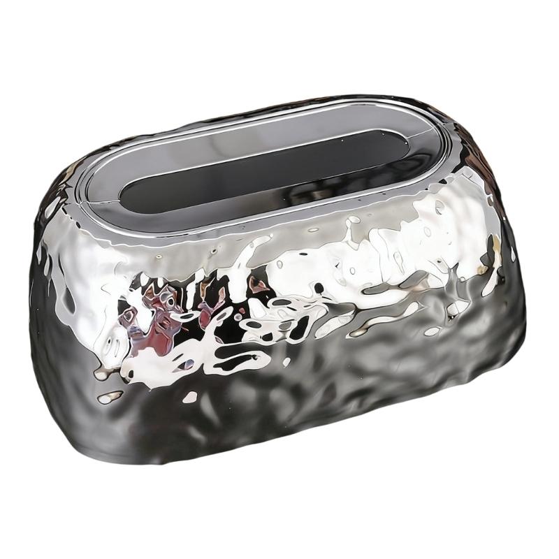 Durable Shatterproof Acrylic Tissue Holder Ideal for Family Household Use with Children Pets Ensuring Impact Resistance