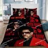Duvet Cover Pillowcase Bedding Set Adult Boy The W-Weeknd XO Girl Bedroom Decoration Children Gift Single Double Large Size