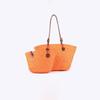 Women's Large Capacity Shoulder Bag Summer Straw Woven Basket Handbag Fashion Female Luxury Designer Beach Bag Bali Shopper Tote