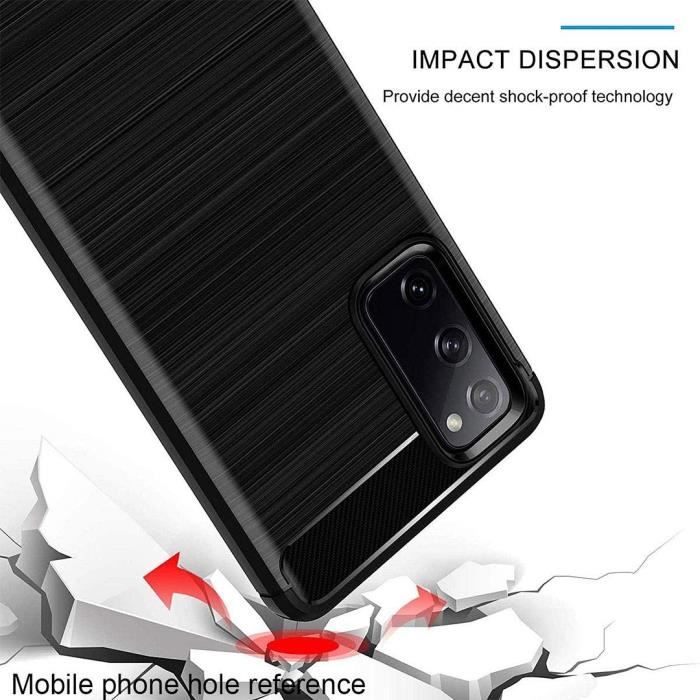 Coque pour Samsung A32 5G (6,4") Noir Motif Classic Traits Acier Protection Renforcée Design Tpu