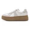 Li Ning Cheese 2.0 Antrenament Casual Versatil Clasic Retro Talpă Groasă Înălțare Top Jos Pantofi de Skate Damă sneaker Alb-Nor AGCU534-2