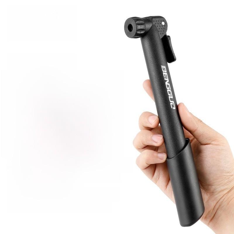 Portable Bicycle Pump With Plastic Material For Inflating Basketballs And Cycling Equipment