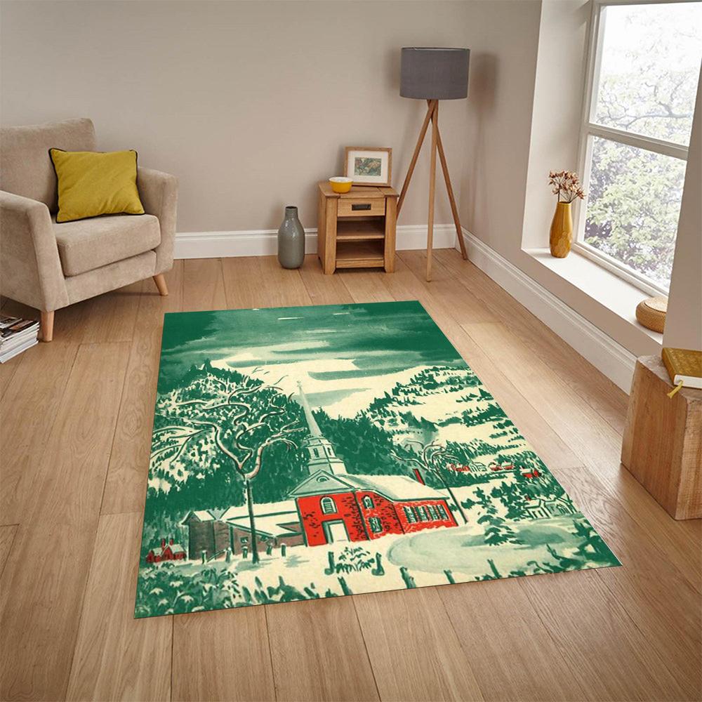 Japońskie Anime Scena Nocna Dywany Mata Podłogowa do Zabawy dla Dzieci Super Nadruk Dywany Nowoczesny Wystrój Salonu Domowego Zmywalny Dywan Podłogowy