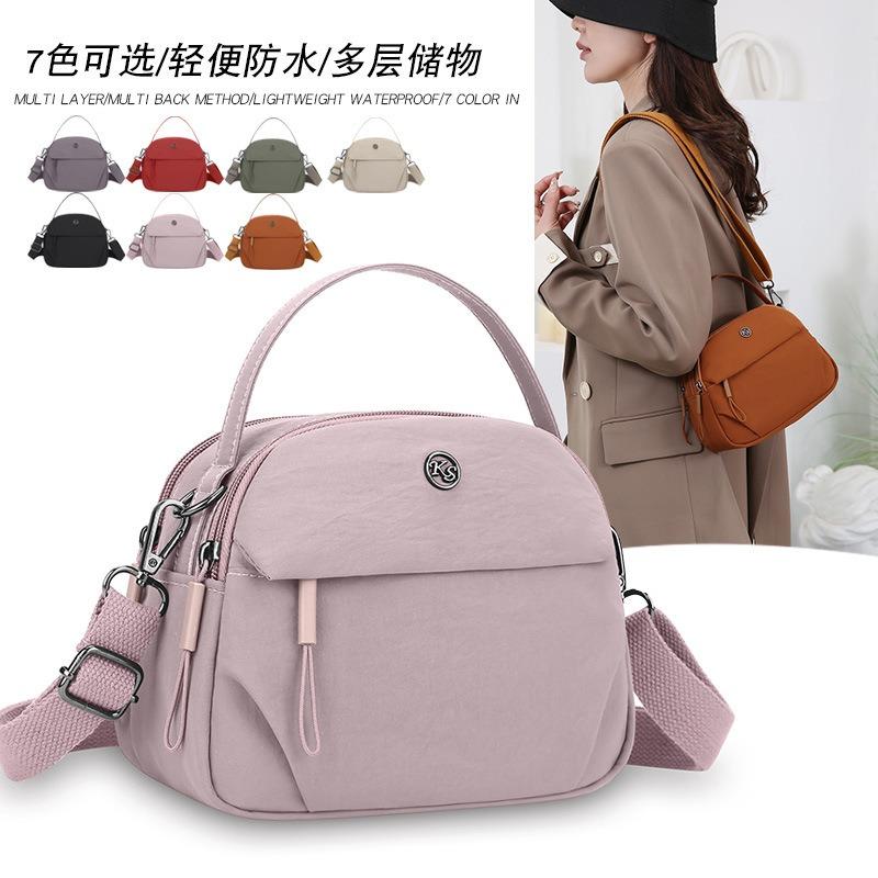 Mobile Phone Change Casual Small Bag Fashion Women Shoulder Bag Lightweight Nylon Mini Messenger Bag Handbag