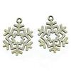Snowmen Charms Snowflake Pendants For Winter Christmas Themed Jewelry